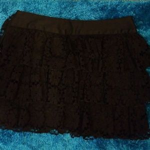 Arden B layered fun frill short skirt